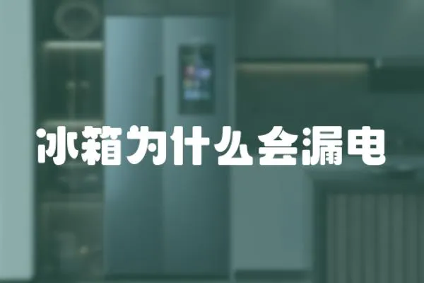 冰箱為什么會漏電