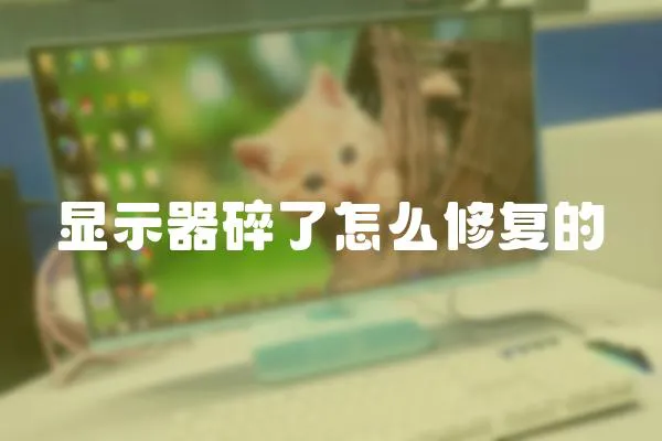 顯示器碎了怎么修復(fù)的