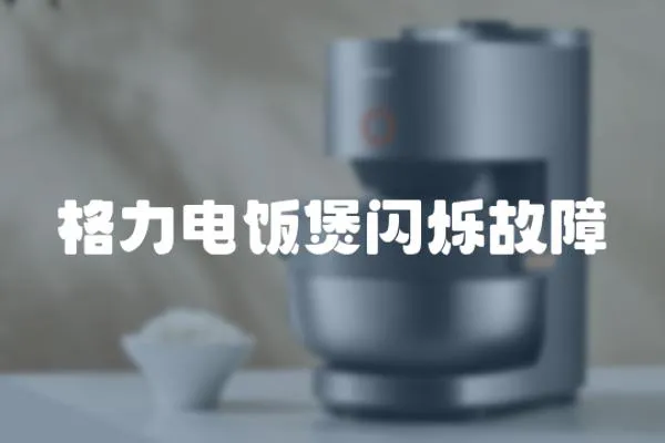 格力電飯煲閃爍故障