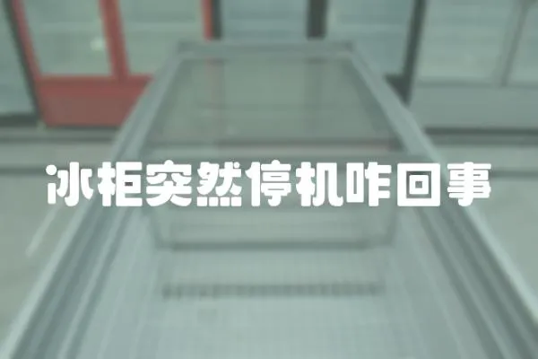 冰柜突然停機咋回事