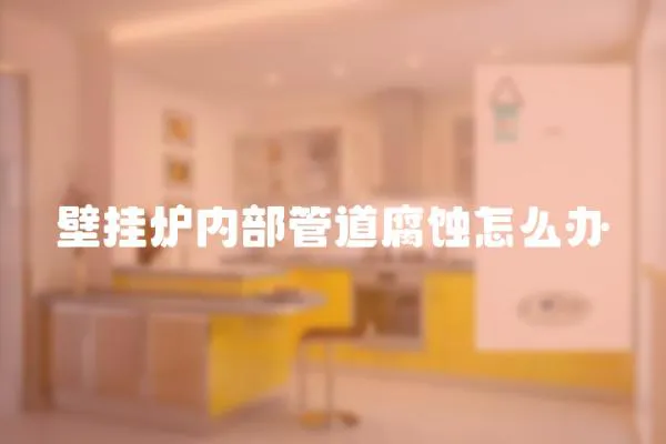 壁掛爐內部管道腐蝕怎么辦