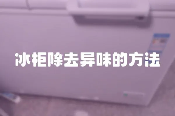 冰柜除去異味的方法