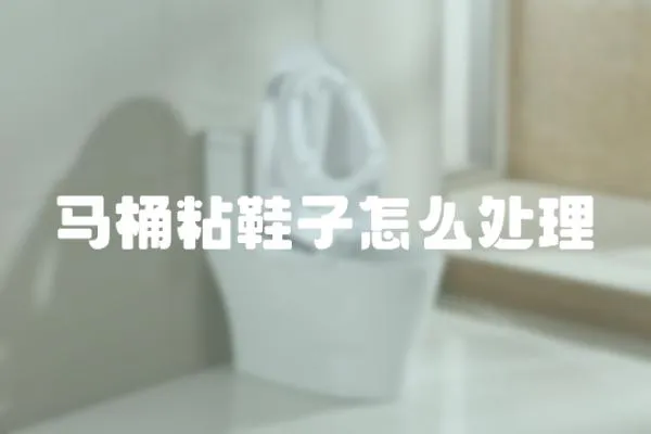 馬桶粘鞋子怎么處理