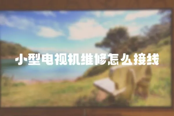 小型電視機維修怎么接線