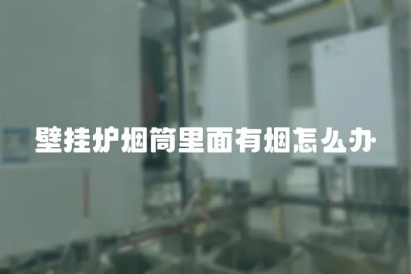 壁掛爐煙筒里面有煙怎么辦