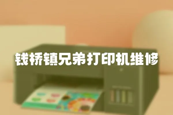 錢(qián)橋鎮(zhèn)兄弟打印機(jī)維修