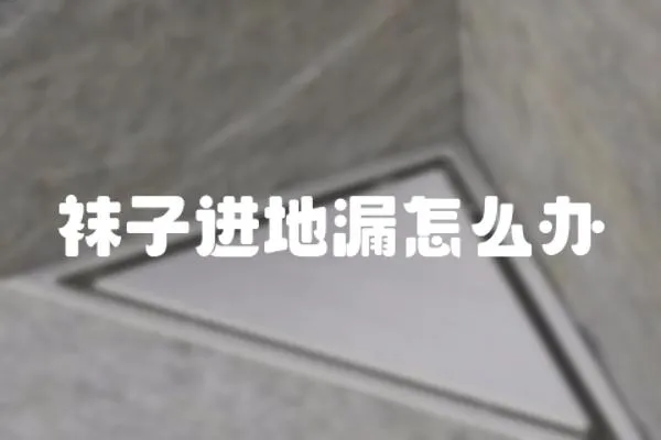襪子進地漏怎么辦