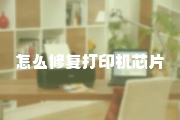 怎么修復(fù)打印機(jī)芯片