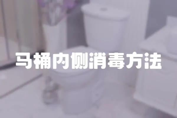 馬桶內(nèi)側(cè)消毒方法