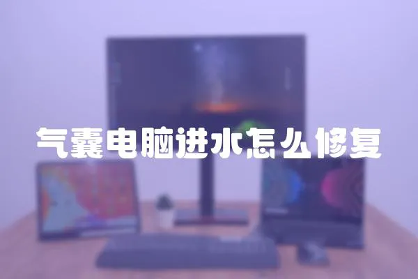 氣囊電腦進水怎么修復