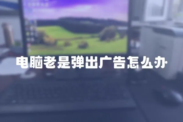 電腦老是彈出廣告怎么辦