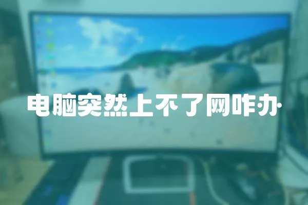 電腦突然上不了網(wǎng)咋辦