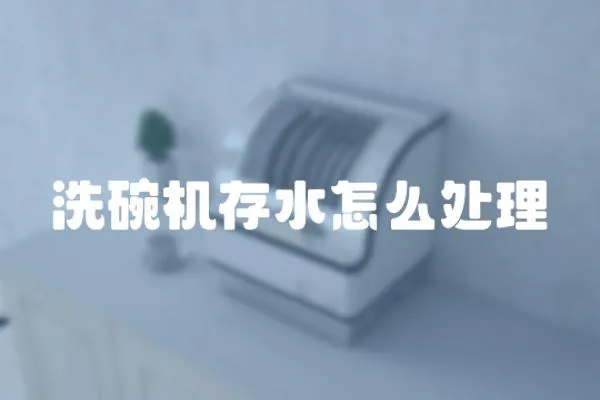 洗碗機(jī)存水怎么處理