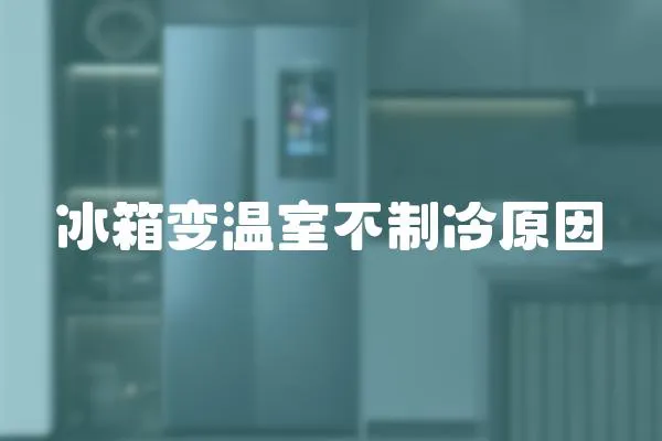 冰箱變溫室不制冷原因