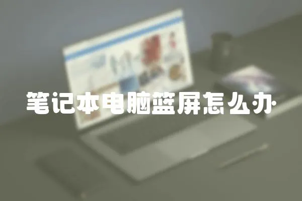 筆記本電腦籃屏怎么辦