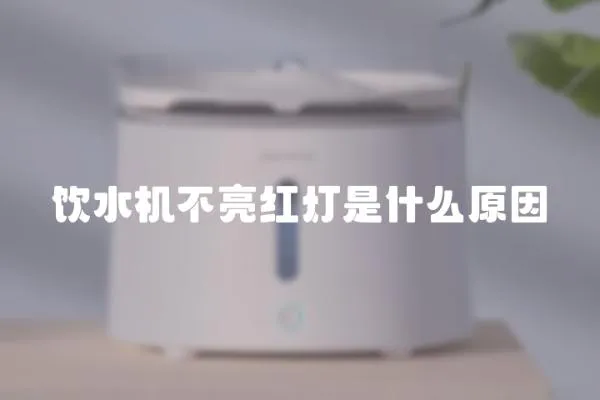 飲水機不亮紅燈是什么原因