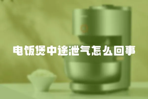電飯煲中途泄氣怎么回事