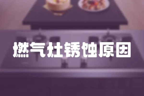 燃氣灶銹蝕原因
