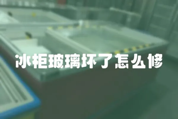 冰柜玻璃壞了怎么修