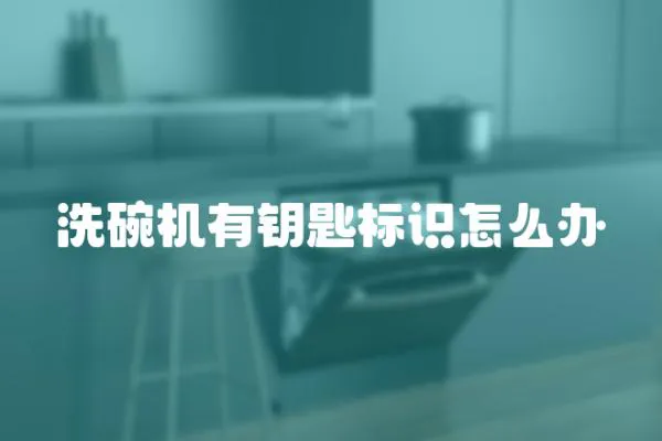 洗碗機有鑰匙標識怎么辦