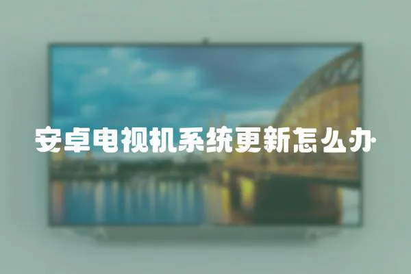 安卓電視機系統更新怎么辦