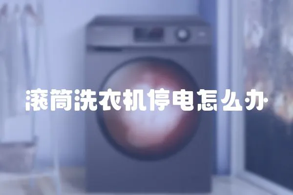 滾筒洗衣機(jī)停電怎么辦