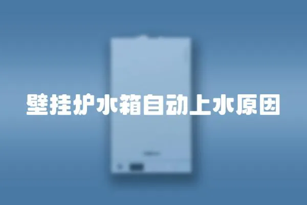 壁掛爐水箱自動上水原因