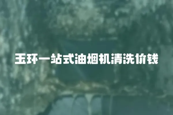 玉環(huán)一站式油煙機清洗價錢