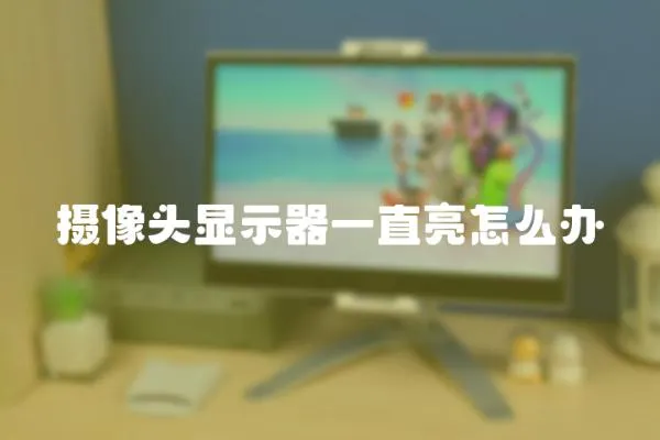 攝像頭顯示器一直亮怎么辦