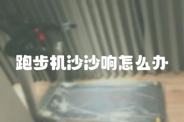 跑步機沙沙響怎么辦