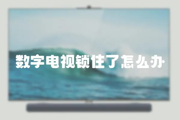 數字電視鎖住了怎么辦