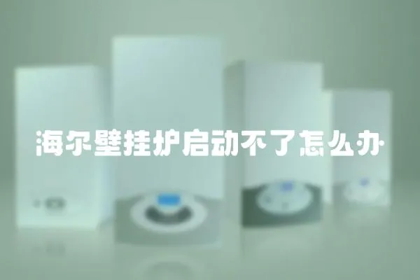 海爾壁掛爐啟動不了怎么辦