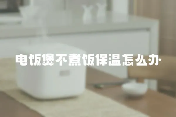 電飯煲不煮飯保溫怎么辦