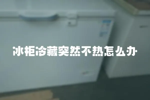 冰柜冷藏突然不熱怎么辦