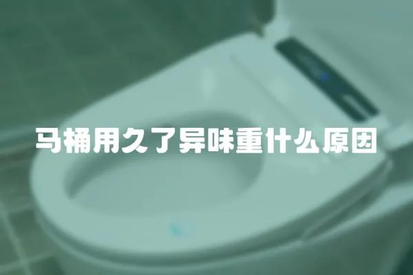 馬桶用久了異味重什么原因