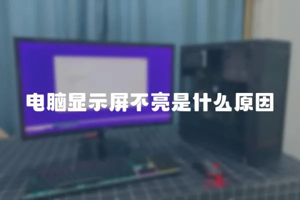 電腦顯示屏不亮是什么原因