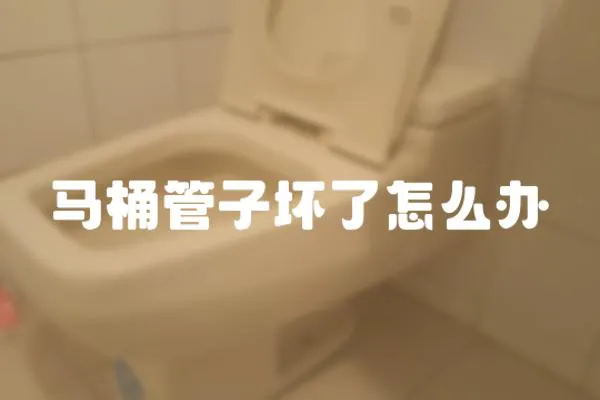 馬桶管子壞了怎么辦