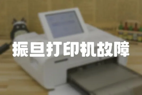 振旦打印機故障