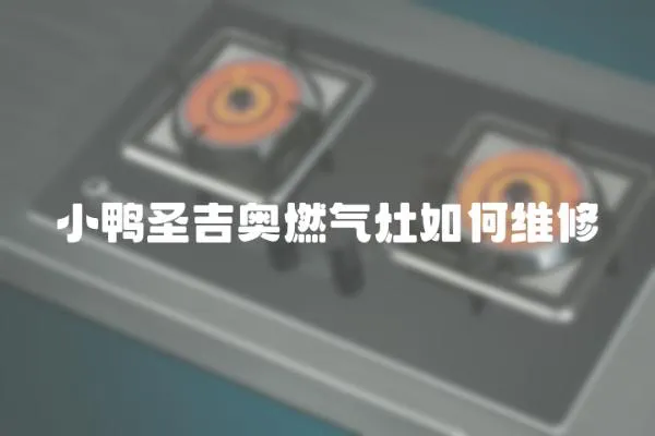 小鴨圣吉奧燃氣灶如何維修