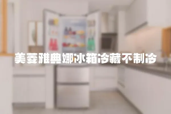 美菱雅典娜冰箱冷藏不制冷