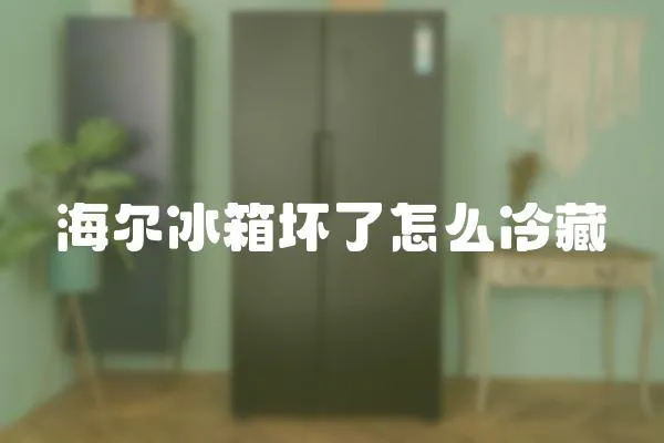 海爾冰箱壞了怎么冷藏