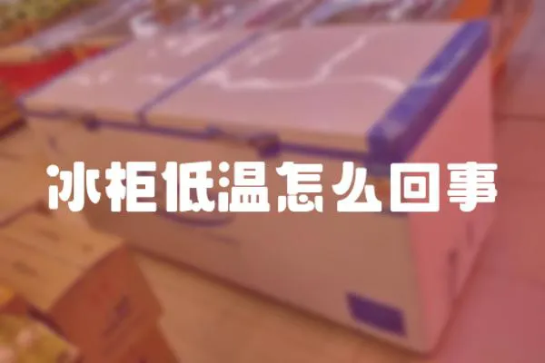 冰柜低溫怎么回事