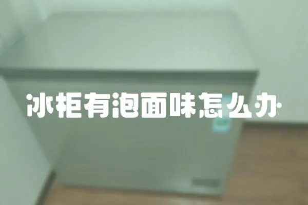 冰柜有泡面味怎么辦