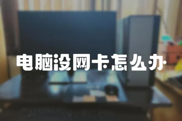 電腦沒(méi)網(wǎng)卡怎么辦