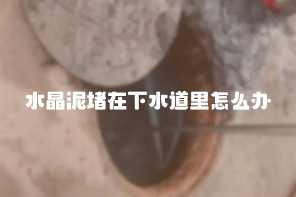 水晶泥堵在下水道里怎么辦