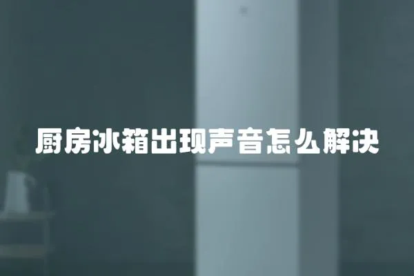 廚房冰箱出現聲音怎么解決