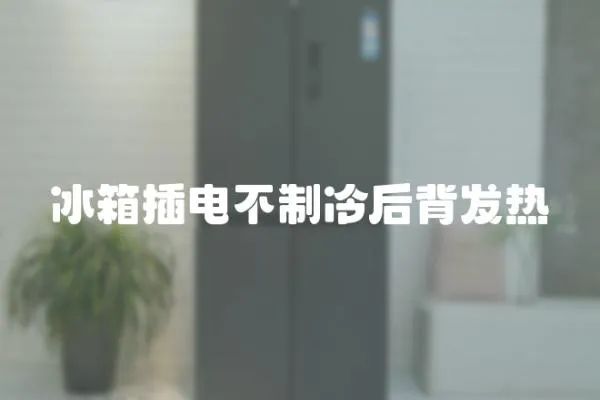 冰箱插電不制冷后背發(fā)熱