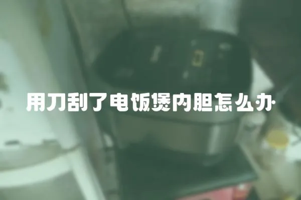 用刀刮了電飯煲內膽怎么辦