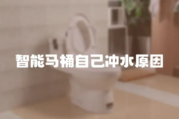 智能馬桶自己沖水原因