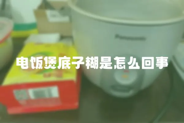 電飯煲底子糊是怎么回事